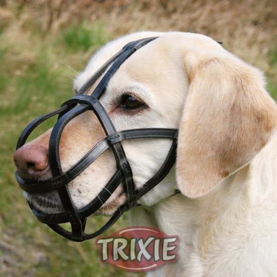 Kožený náhubek L  27/23cm TRIXIE