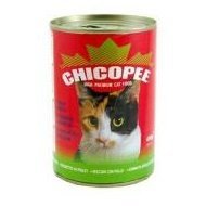 CHICOPEE konzerva s hovězím masem pro kočky 400g