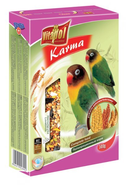 VITAPOL-základní krmivo pro agapornisy 500 g