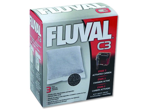 Náplň sáčky aktivní uhlí FLUVAL C3 3ks
