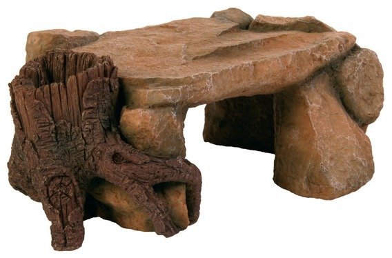 Pískovcová plošina s kmenem 25cm