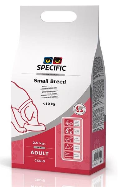 Specific CXD-S Adult Small Breed 2,5kg pes