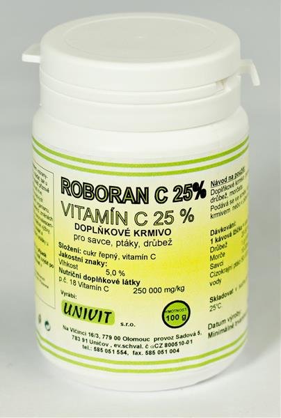 Vitamin C Roboran 25 plv 100g