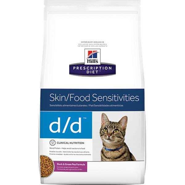 Hill´s Fel. D/D Dry Duck&Green Pea 1,5kg