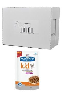 Hill´s Fel. K/D kapsa Beef 12x85g