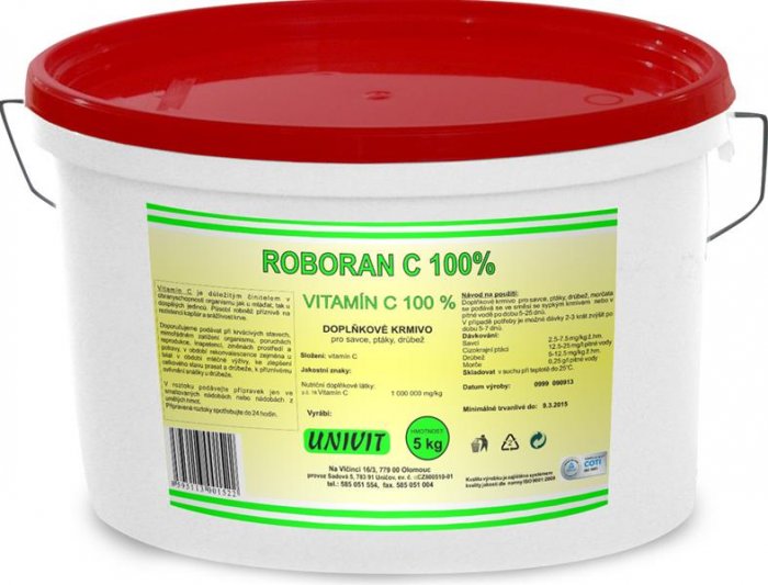 Vitamin C Roboran 100 plv 5kg