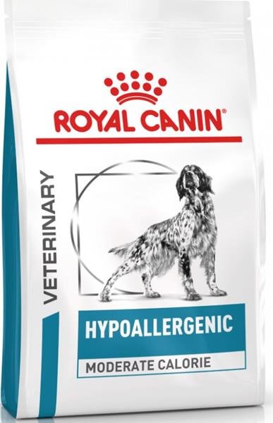 Royal Canin Veterinary Diet Dog Hypoallergenic Moderate Calorie 14kg