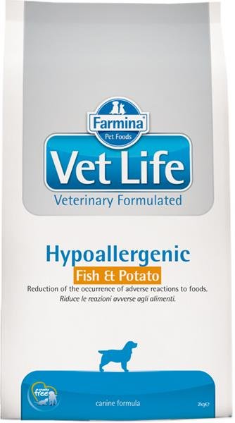 Vet Life Natural DOG Hypo Fish & Potato 2kg