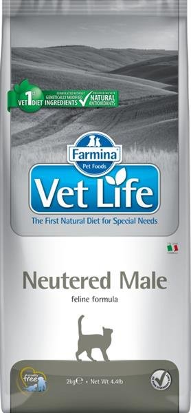 Vet Life Natural CAT Neutered Male 2kg
