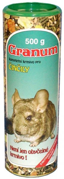 Granum pro činčily, 500g