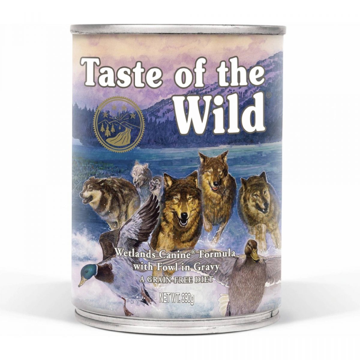 Taste of the Wild konzerva Wetlands Wild Fowl 390g