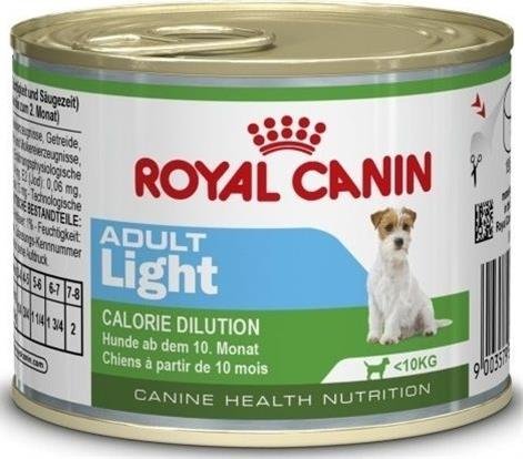 Royal Canin Mini Adult Light konzerva pro psy s nadváhou 0.195 kg