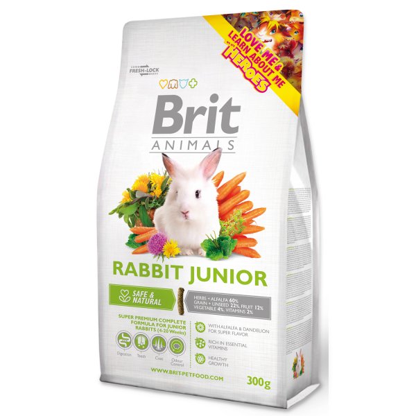 Brit Animals Rabbit Junior Complete 300g