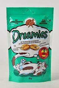 Dreamies kočka pochoutka s krůtou 60g