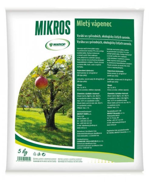 Mikrop VPC Mletý vápenec plv 5kg