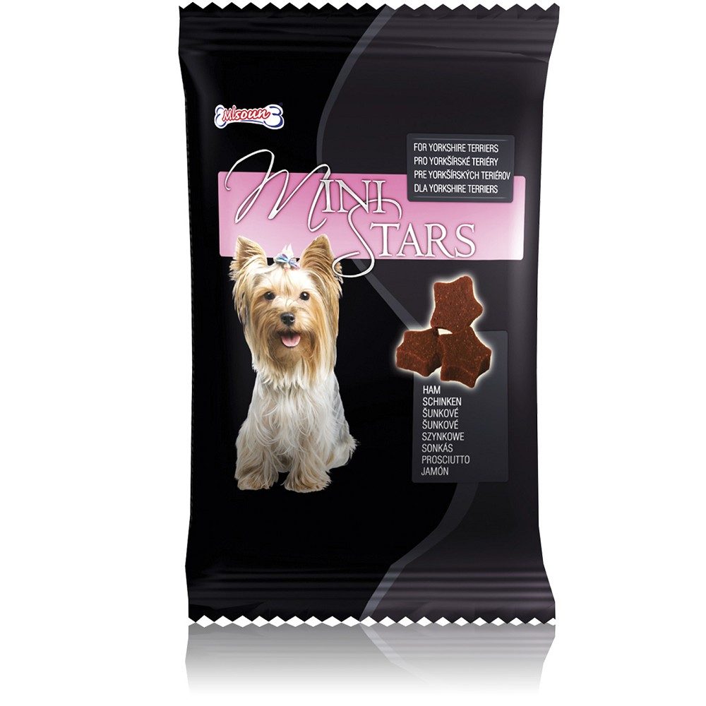 DAFIKO Mlsoun Mini Stars šunkové 50g