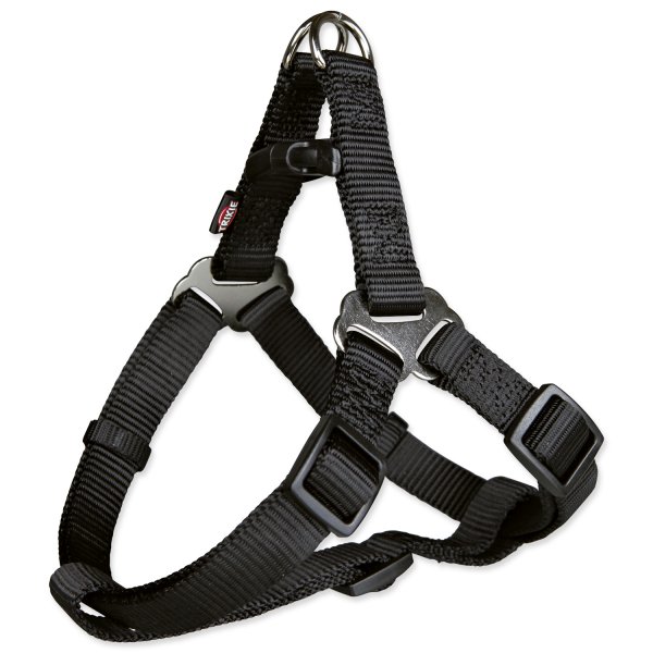 PREMIUM One Touch postroj - černý M:hruď:50-65cm/20mm