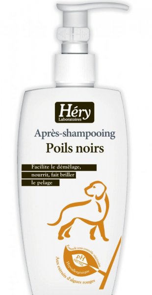 Hery Apres-Sh. Poils Noirs 200ml