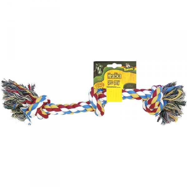 Bavlněná činka 3 uzle, 50cm