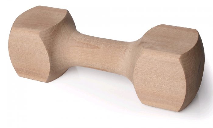 Tommi dřevěná činka aport 25 cm