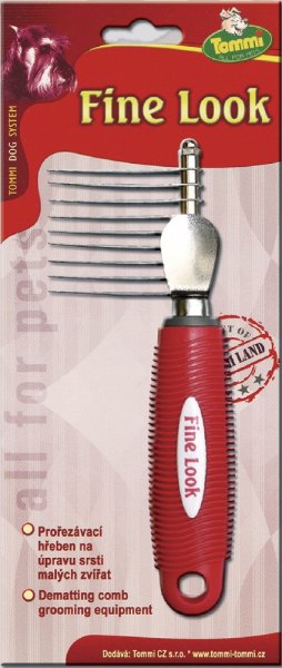 Tommi Fine Look red image prořezávač 9 zubů
