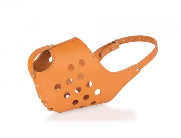 Tommi náhubek plný č.3, kůže koňak