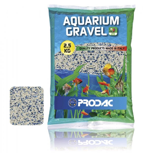 Prodac Fine sand white/ blue 2,5 kg