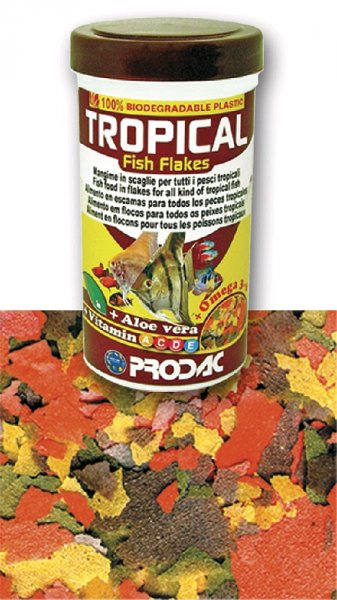 Prodac - Tropical Fish Flakes, 200g