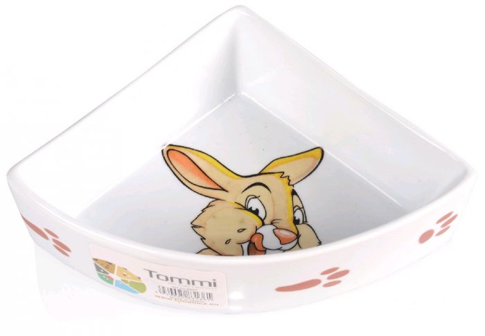 Porcelán. miska rohová 13x13cm