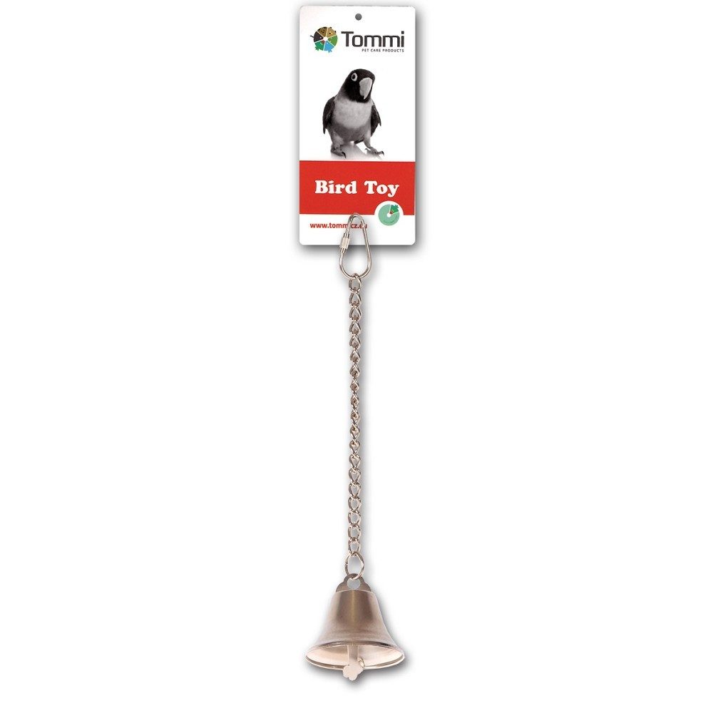 Zvonek pro exoty kovový 25 cm