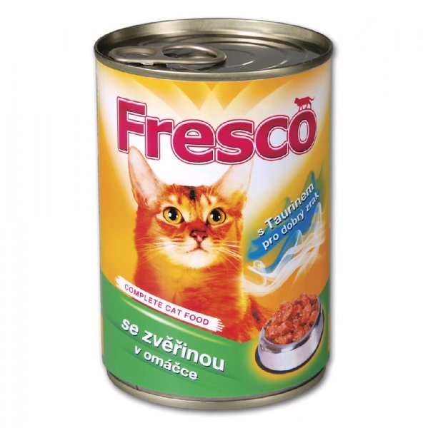 Fresco cat zvěřinv omáčce 415g