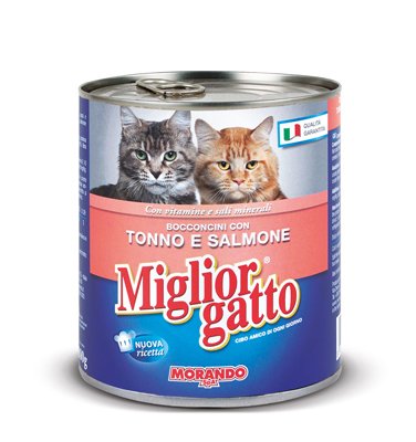 Mig.konz.tuňák, losos 800 g kočka