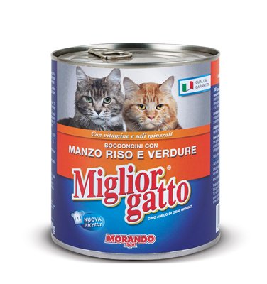 Mig.Prof.maso,rýže,zelenina 800 g kočka