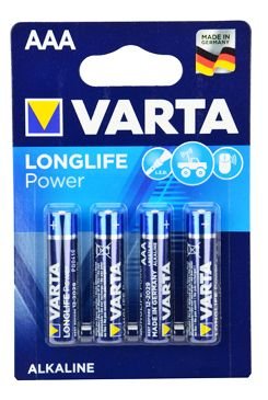 VARTA Baterie High Energy AAA 4ks