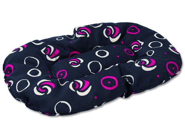 Polštář DOG FANTASY Větrník šedo-růžový 100 cm