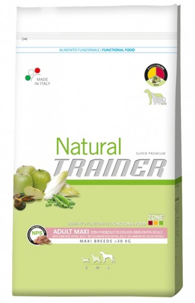 Trainer Natural Adult Maxi Cured Ham 12,5kg