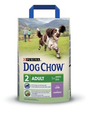 DOG CHOW ADULT jehněčí a rýže 2,5kg