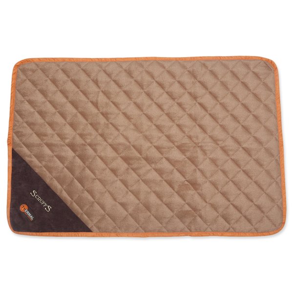 Podložka SCRUFFS Thermal Mat čokoládová M