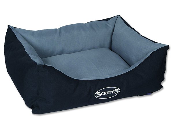 Pelíšek SCRUFFS Expedition Box Bed šedivý S
