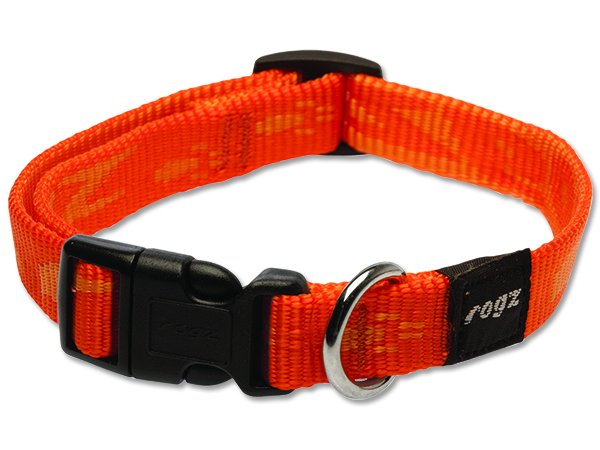 Obojek Alpinist oranžový 1,6x26-40cm