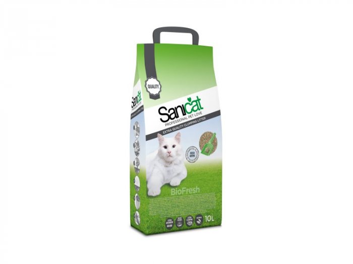 Podestýlka Sanicat Biofresh hrudkující 10l