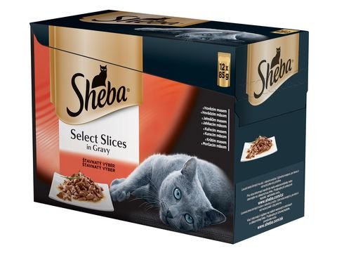 Sheba Kapsička Masové menu 12 x 85 g