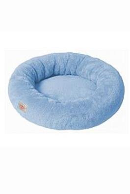 Pelech Amélie plyš kulatý 60cm  Modrá sv. A04