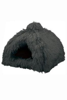 Pelech Domek Igloo Yetti antracit 40x40x36 cm