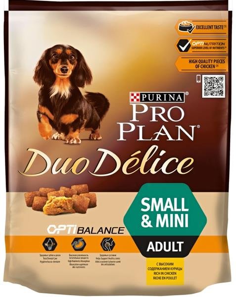 Purina Pro Plan Dog small & mini Duo Delice kuřecí 700 g