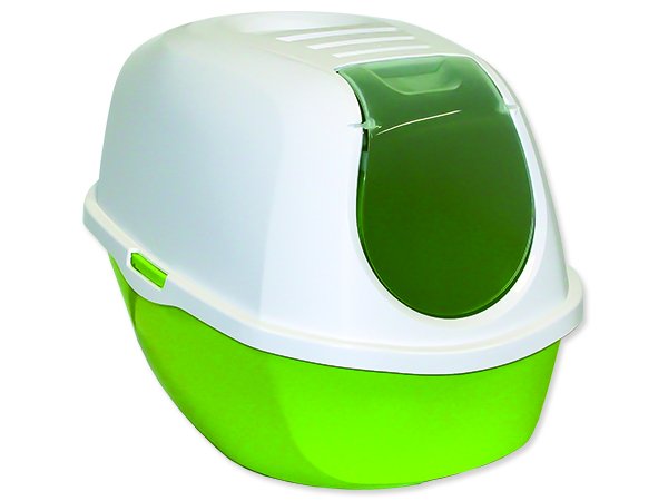 Toaleta MC s krytem 39*53*41cm zelená