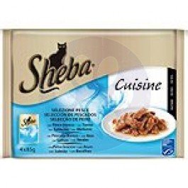 Sheba kapsa Cuisine Menu ryba 4x 85g