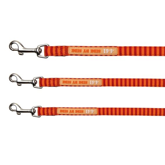 Vodítko Impression Side by Side XS-S 1,00 m/15 mm oranž/čv