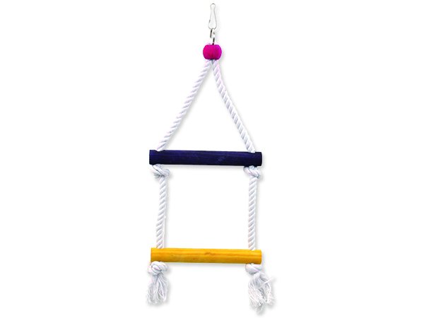 Žebřík BIRD JEWEL provazový + dřevěné příčky 30x15cm