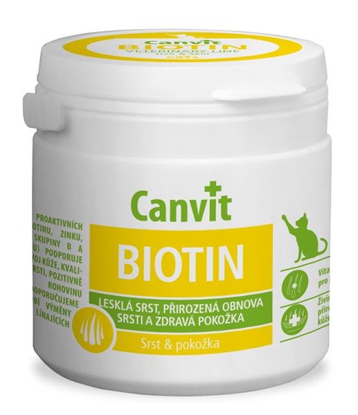 Canvit Biotin pro kočky 100g